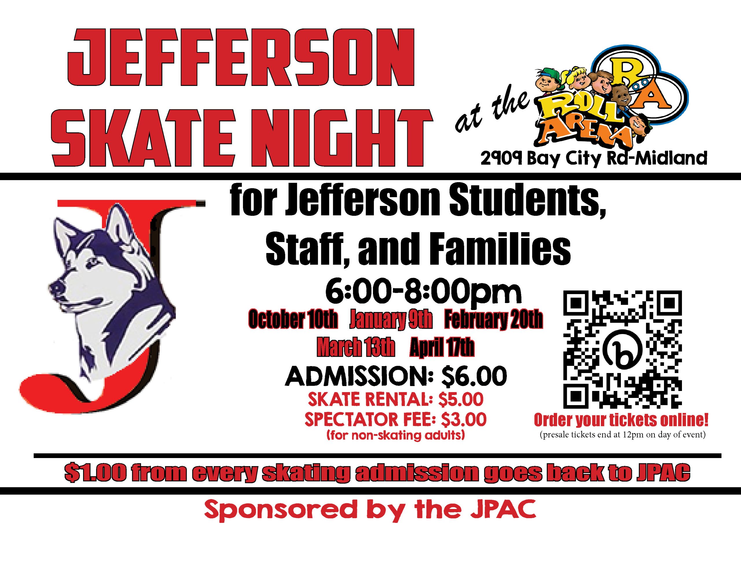 2024-25 Jefferson Skate Night