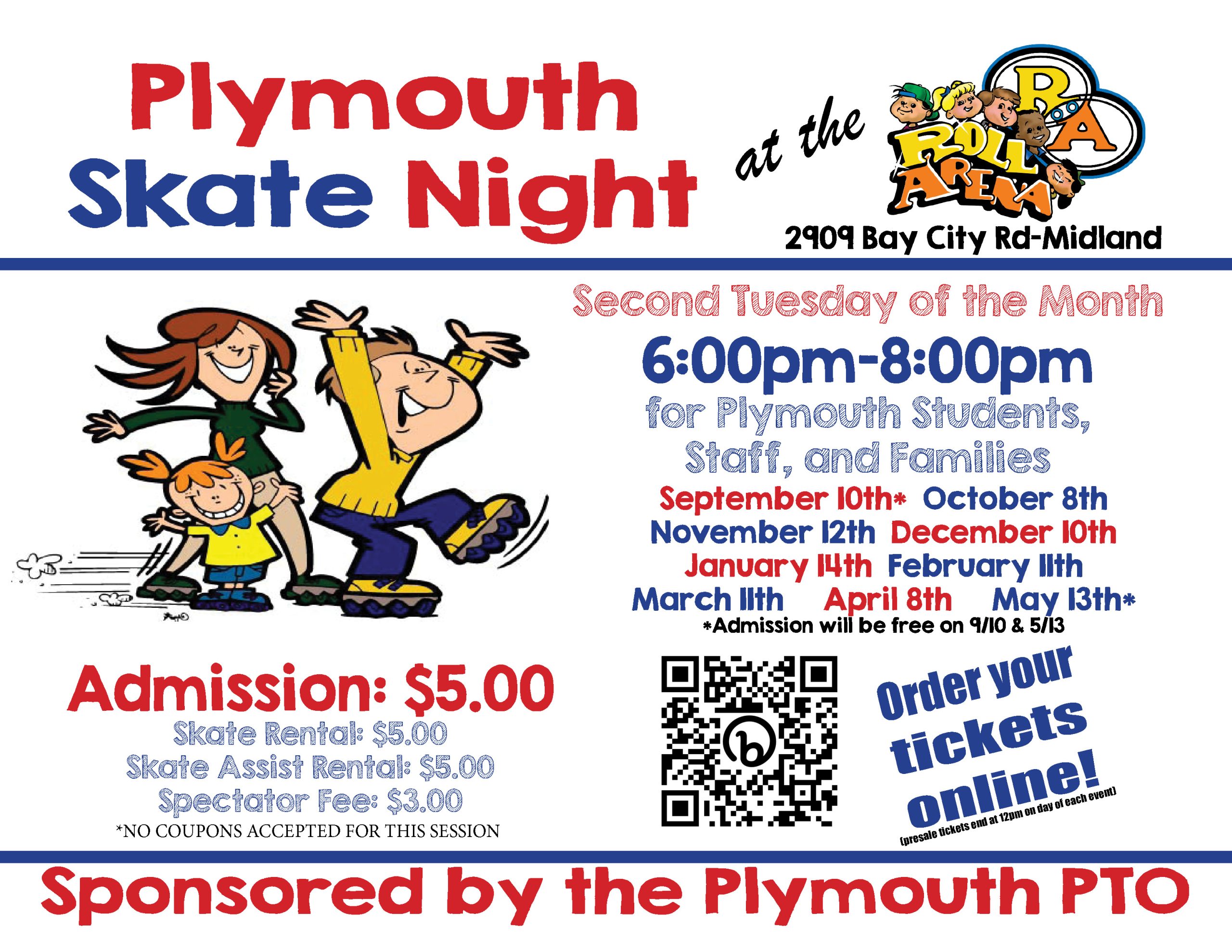 2024-25 Plymouth Skate Night