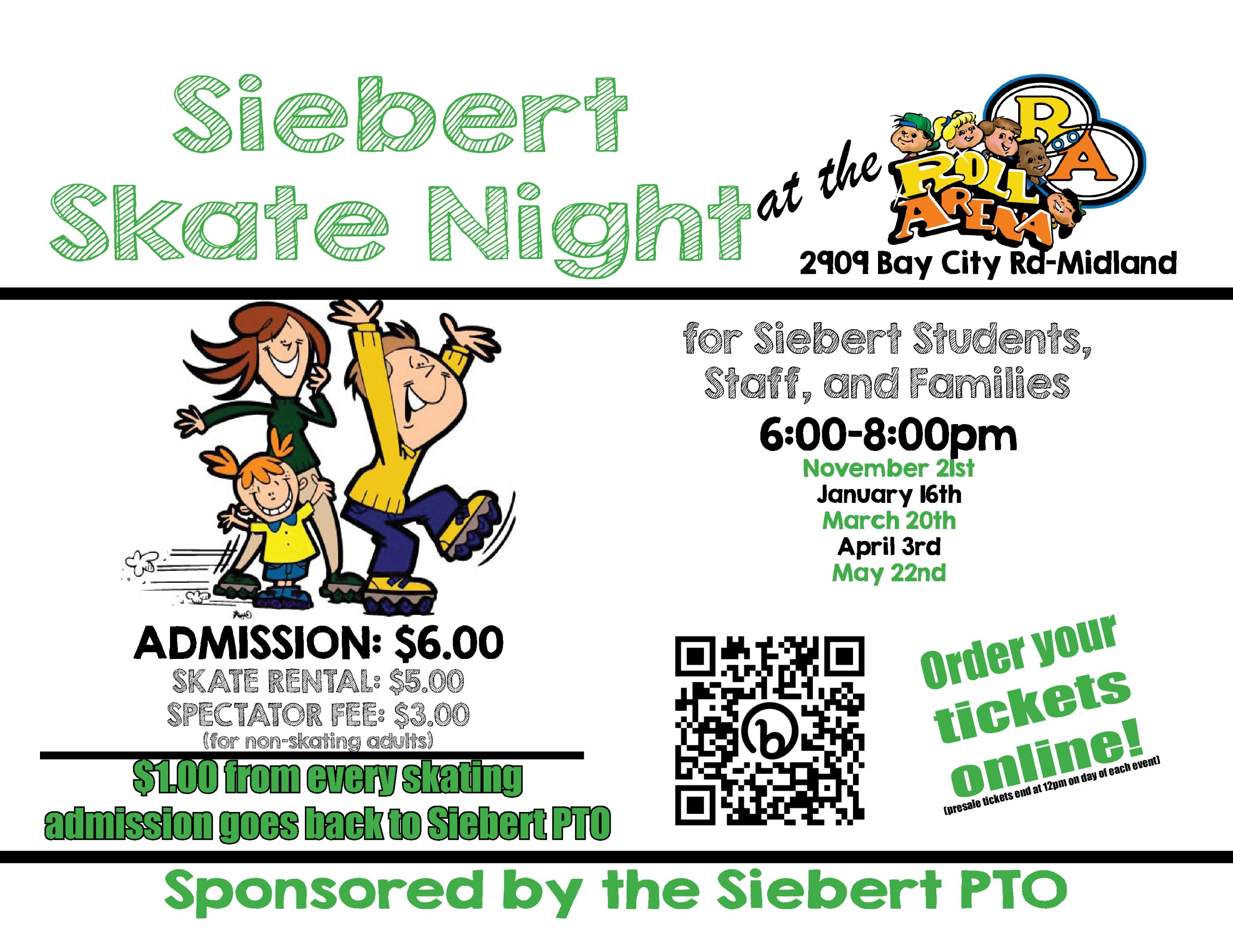 2024-25 Siebert Skate Nights