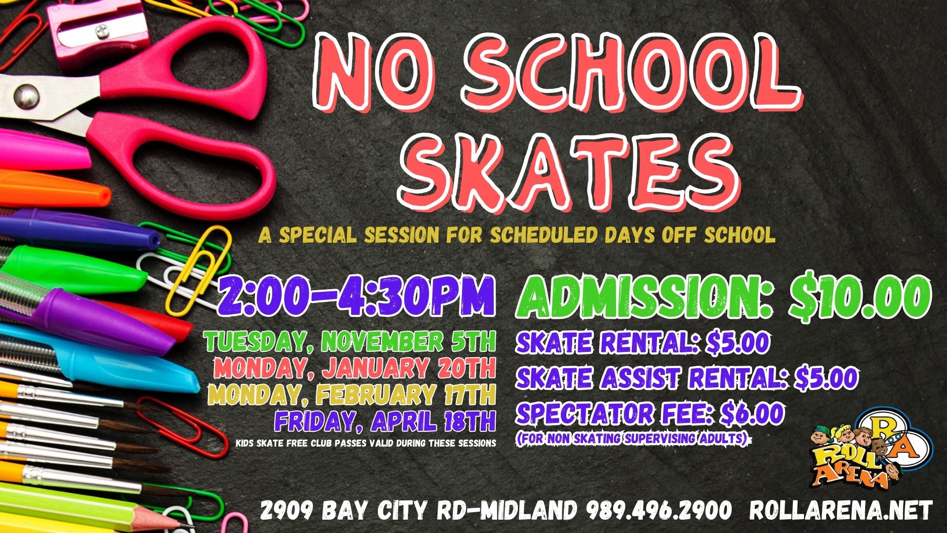 No School Skate AD