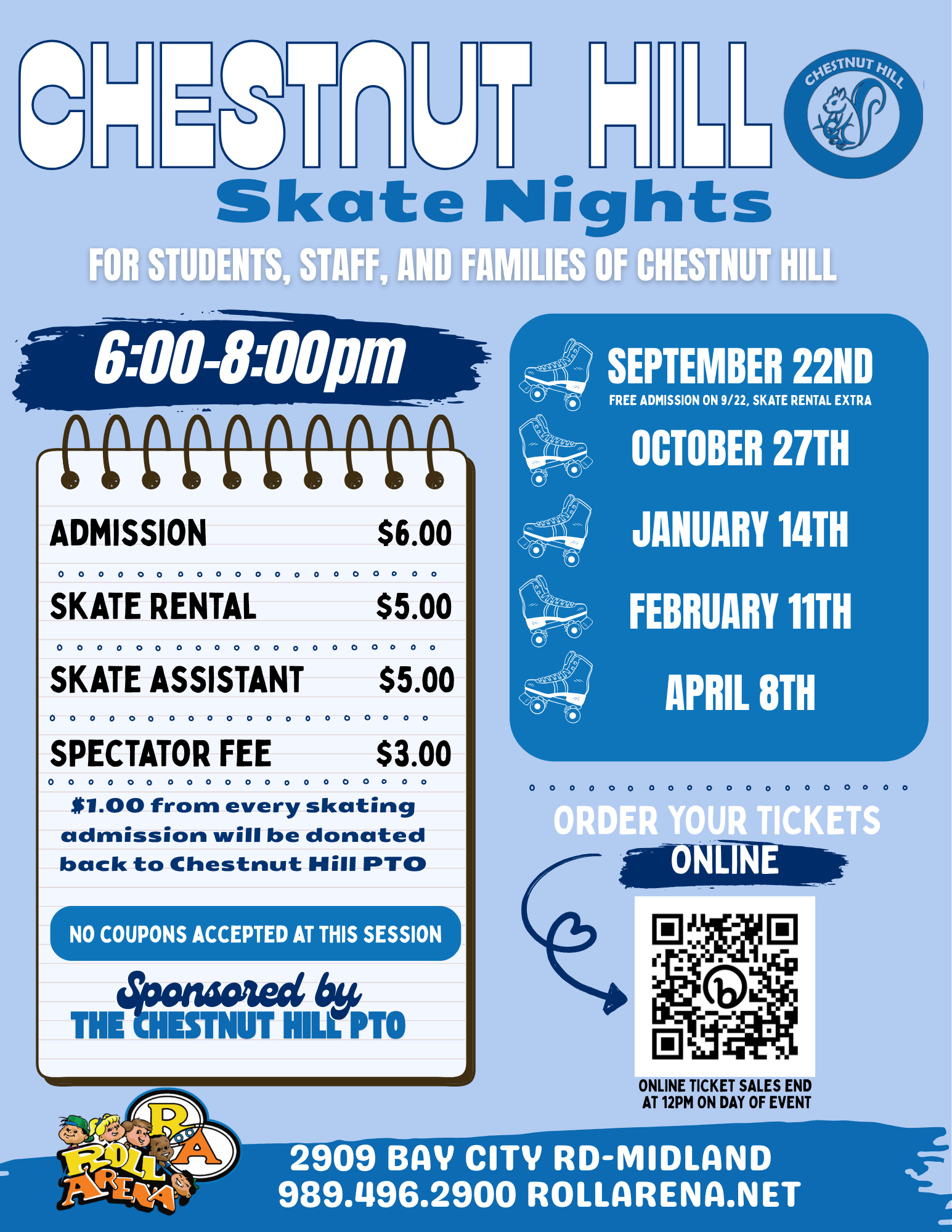 Chestnut Hill Skate Nights